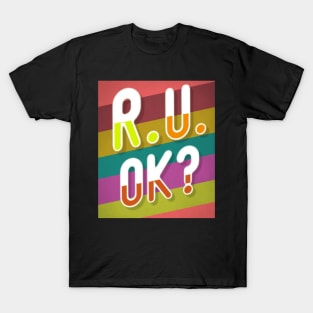 r u ok | are you ok | ru ok T-Shirt